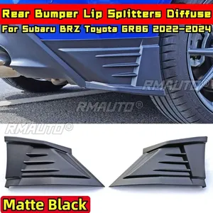 ชุดแต่งรอบคันสำหรับ Subaru BRZ Toyota GR86 ปี 2022-2024 ชุดแต่งกันชนหลังแบบ Splitter Diffuse สีดำเงา สไตล์ DC อุปกรณ์ตกแต่งรถยนต์ - Product Image 2