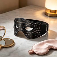 Masque pour les yeux LED TSD, thérapie par lumière rouge pour stimuler le collagène, réduire les poches sous les yeux, masque pour les yeux