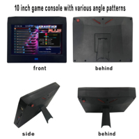 Console de Jeu Rétro Portable Mini 10 Pouces 26800-en-1 4K avec Prise EU, Prise en Charge Sans Fil 2.4GHz et Multilingue