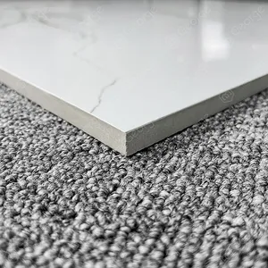 Chine blanc 600x600mm carreaux de céramique carreaux de marbre de porcelaine carreaux de sol en gros