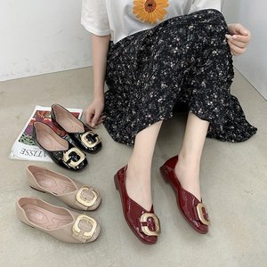 Nuovo Design alla moda scarpe da <span class=keywords><strong>donna</strong></span> in morbida pelle genuina Casual Versatile da <span class=keywords><strong>donna</strong></span> con scarpe basse - Product Image 6