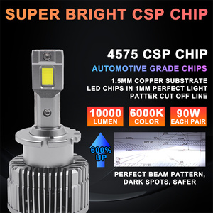 Fsylx D Series 130W 12000lm CANBUS lỗi miễn phí Đèn pha D1S <span class=keywords><strong>D2S</strong></span> D3S d5s D8S M15 <span class=keywords><strong>LED</strong></span> Light Bulb Car <span class=keywords><strong>Led</strong></span> Đèn Pha Para Auto - Product Image 2