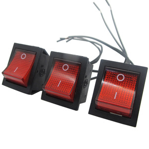Interrupteur de pulvérisateur électrique 12V rouge à 2 broches avec cordon pour accessoires de pulvérisateurs agricoles - Product Image 2
