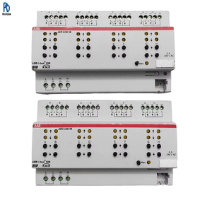 JRA/S 8.230.1M KNX/EIB Actionneur de volet roulant 8 canaux 230V AC Montage sur rail DIN Contrôle d'éclairage pour automatisation de bâtiments et maison intelligente - Product Image 1