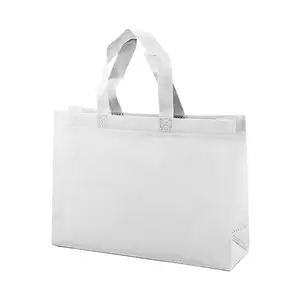 KAISEN Custom Logo Grocery Shopping Carry Tote PP Laminated Fabric TNT Non Woven Bag Souvenir Bag Shopper Bag