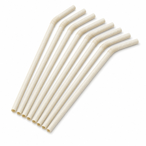 Support Individual Custom Wrapping & Logo Print Bendy Compostable Drink <b>Straw</b> Disposable Flexible Eco Friendly <b>Bamboo</b> <b>Straws</b> - Product Image 3