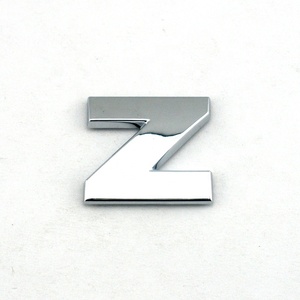 <span class=keywords><strong>Lettere</strong></span> dell'Alfabeto in Plastica Cromata Personalizzabili per <span class=keywords><strong>Auto</strong></span>, Logo 3D in ABS, Adesivo per <span class=keywords><strong>Auto</strong></span> - Product Image 3