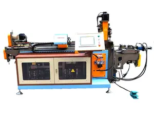 Cnc Automatic Copper Aluminum Pipe Drilling Tube Punching And Flanging Machine