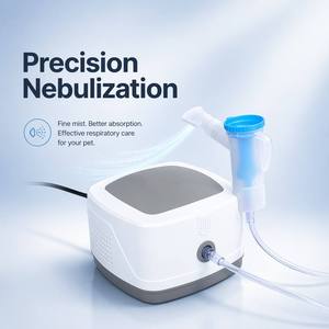 Nébuliseur respiratoire pour animaux de compagnie NE-J01VET, appareil vétérinaire compact avec fonction de nébulisation liquide et faible volume résiduel ≤0,7 ml - Product Image 2