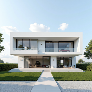 Servicios de Diseño de Mansiones Modernas de Estructura de Acero de Lujo, Renderizado 3D, Plano de Planta, Villas, Edificios de Oficinas, Centros Comerciales, Escuelas - Product Image 5