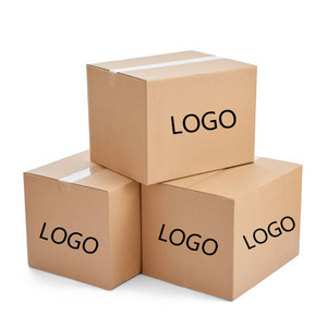 Custom Logo Printed Recyclable Heavy-duty Large Moving Cardboard Box Logo Printed Shipping Boxes Packing Box