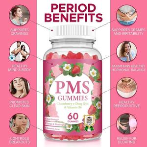 Gomitas de Vitex y Chasteberry de Marca Privada para Mujeres, Equilibrio Hormonal, Alivio Natural del SPM y Suplemento para el Ciclo Menstrual - Product Image 4