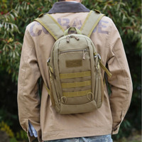 Sac à dos tactique imperméable de 35 L avec plusieurs couleurs au choix, logo personnalisé OEM, sac à dos camouflage durable