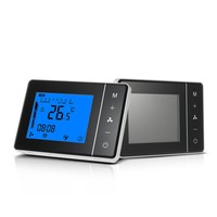 Piezas de HVAC, controlador de temperatura de bobina de ventilador de hotel, termostato dividido FCU, habitación digital con termostato de CA wifi