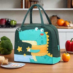 Borsa Termica per Pranzo a Forma di Alligatore in Tessuto Oxford 600D per Bambini, Mantiene il Cibo <span class=keywords><strong>Fresco</strong></span> per Uso Quotidiano - Product Image 4