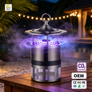 Piège à moustiques portable au dioxyde de carbone, étanche, en acier inoxydable, pour ferme et jardin, fabricant OEM ODM - Product Image 1