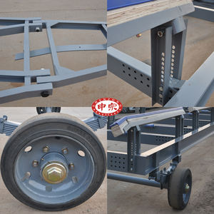 <span class=keywords><strong>Remolque</strong></span> flotante de <span class=keywords><strong>2</strong></span> <span class=keywords><strong>ejes</strong></span> y 16000 libras galvanizado en tándem para barcos - Product Image 5