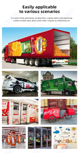 فيلم تصفيح لفائف الفينيل ذاتية اللصق/50/من بولي كلوريد الفينيل لطباعة المذيبات البيئية - Product Image 4