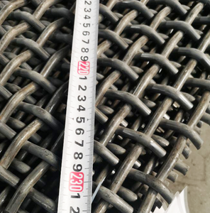Thép Không Gỉ Crimped Wire Mesh Cát Sỏi Máy Nghiền Móc Rung Sàng Màn Hình Lưới - Product Image 3