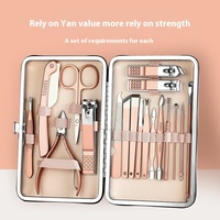 Outils de beauté personnalisés professionnels lime à pieds coupe-ongles pédicure ciseaux Cutter Kit Mini produits de soin des ongles Salon manucure ensemble