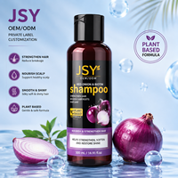 Sampo Biotin JSY Red Onion 500ml, Memperkuat, Menutrisi Kulit Kepala, Rambut Halus Berkilau, Berbahan Dasar Tumbuhan, Label Pribadi OEM ODM Perawatan Rambut
