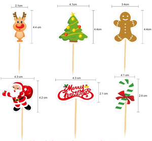 Buon <span class=keywords><strong>natale</strong></span> albero <span class=keywords><strong>di</strong></span> Babbo <span class=keywords><strong>Natale</strong></span> renna pupazzo <span class=keywords><strong>di</strong></span> neve <span class=keywords><strong>di</strong></span> canna <span class=keywords><strong>di</strong></span> zucchero <span class=keywords><strong>di</strong></span> zucchero cartoon cupcake topper stuzzicadenti per la festa <span class=keywords><strong>di</strong></span> <span class=keywords><strong>natale</strong></span> decorazioni forniture - Product Image 6