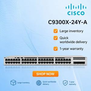 Commutateur réseau POE+ 24 ports de la série 9300 C9300X-24Y-A - Product Image 3