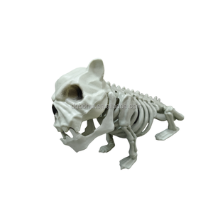 Décoration de fête pour maison de vacances, squelette décoratif, accessoires d'ambiance en plastique pour fête d'Halloween - Product Image 3