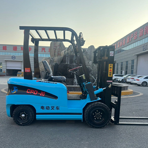 Tutti i terreni batteria automatica Heli Triplex carrello elevatore Mobile elettrico da 6ton fattoria elettrica applicabile Stacker Feeler macchina - Product Image 5