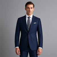 Costume Homme Sur Mesure OEM, Style, Taille et Couleur Personnalisables, Respirant, Fabriqué en Chine, Ensemble 2 Pièces Classique Anti-Plis, Blazer Formel de Luxe pour Homme