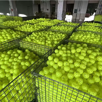 Balle de pickleball de haute qualité à 40 trous, haute précision, anti-déformation, vert néon, OEM
