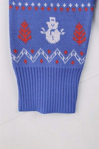 Men's Thermal O-Neck Sweater Long Sleeve Solid Pattern Casual Chunky Pullover Jumper Autumn Winter Knitted 100% Polyester Extra - Product Image 3