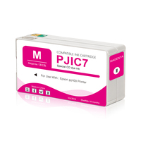 Cartouche d'encre compatible PJIC7 avec puce à usage unique pour encre CD pour imprimante CD Epson PP-50BD PP-100N PP-100II PP-100AP