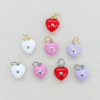 Accessoires pendentifs citron jaune en émail CH-LAP0059, mini composant de fruits au citron, vente en gros de petites breloques pour la fabrication de bijoux