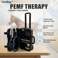 Appareil PEMF portable populaire Butterfly Loop pour la réduction de l'inflammation et l'amélioration de la flexibilité, dispositif de bien-être pour animaux de compagnie destiné aux écuries.