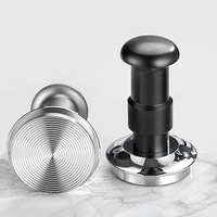 Shavcooo Tamper à expresso 58 mm Premium, calibré, avec ressort de 30 lb, en acier inoxydable, pour barista et accessoires de café à domicile