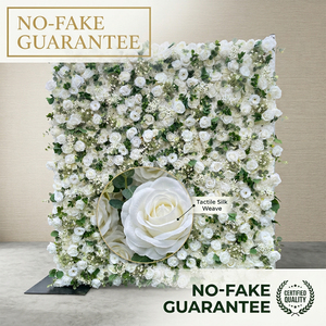 Mur <span class=keywords><strong>de</strong></span> fleurs artificielles en soie, rose <span class=keywords><strong>champagne</strong></span> <span class=keywords><strong>blanc</strong></span>, le plus vendu et le moins cher, pour la décoration <span class=keywords><strong>de</strong></span> scène d'événements <span class=keywords><strong>de</strong></span> mariage - Product Image 6