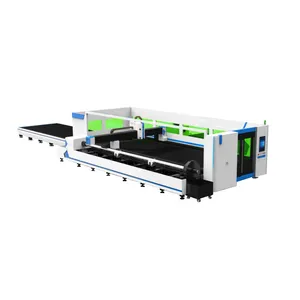 3D 4000W CNC Iron Sheet Metal Pipe Tube Fiber Laser Cutting Machines For Metal