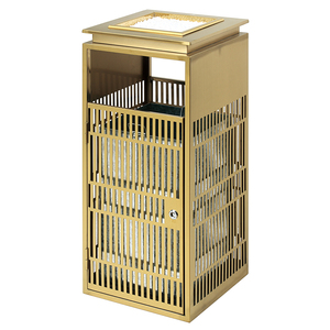 Hôtel moderne en métal baril de cendre de terre, debout <span class=keywords><strong>extérieur</strong></span> poubelle <span class=keywords><strong>cendrier</strong></span> <span class=keywords><strong>sur</strong></span> <span class=keywords><strong>pied</strong></span> - Product Image 3