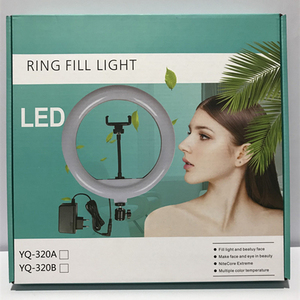 Mamen — anneau lumineux 12 pouces/30cm, avec support de téléphone portable, lampe, éclairage annulaire pour selfies, pour la diffusion en direct et la photographie - Product Image 4