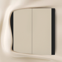 Interruptores y Enchufes de Pared WESA Ultrafinos con Botón Pulsador EU 1/2/3 Vías, Enchufe de Alimentación de 1 Vía, Combinación Libre, Diseño Moderno de Lujo