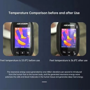 Thiết kế sáng tạo không dây điều khiển từ xa IMD Màn hình hiển thị thoải mái chân ấm hơn terahertz nhiệt massage chân thiết bị - Product Image 6