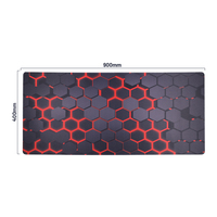 Base en caoutchouc antidérapante à impression personnalisée Tapis de jeu XXL Tapis de souris de jeu par sublimation Tapis de souris de conception personnalisée pour le bureau
