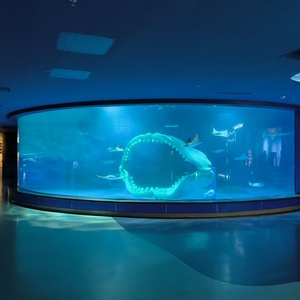 <span class=keywords><strong>Aquarium</strong></span> acrylique écologique extra large avec zones peu profondes et profondes Garantie de 10 ans pour les expositions de tortues de mer géantes - Product Image 3