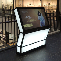 Enseigne publicitaire LED lumineuse personnalisée CARREY pour hôtels, entreprises et centres commerciaux