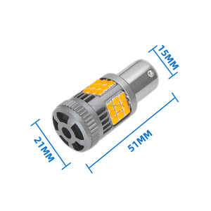 Led nhấp nháy Phanh & lần lượt tín hiệu ánh sáng bóng đèn 1156 BA15S P21 cho quạt xe Hệ thống làm mát - Product Image 6