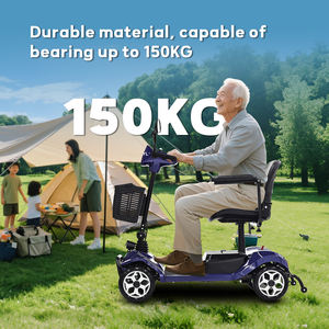 KRYL skuter listrik untuk lansia, skuter listrik ORANG TUA 4 roda terlaris, skuter mobilitas lipat cacat untuk lansia - Product Image 6