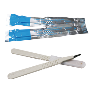 Wegwerp Roestvrijstalen Steriele Hoogwaardige Chirurgische Scalpelbladen Model 10 11 12 13 14 Voor Ziekenhuis-En Kliniekgebruik - Product Image 1