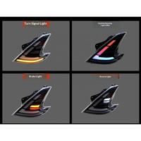 Feux arrière RAYSEZE pour NISSAN 370Z 2008-2019, ensemble de feux arrière LED RGB à défilement dynamique