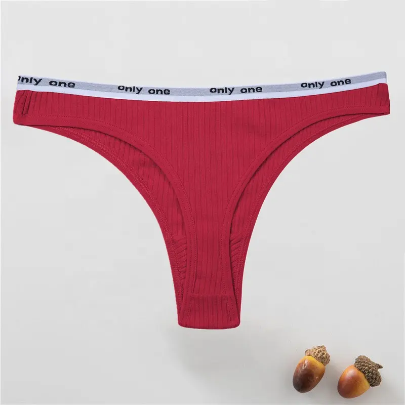 Sexy T Back Panties for Women Young Girl Quantity Cotton